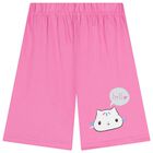 Girls Pink Gabby's Dollhouse Shorts Set, 1, hi-res